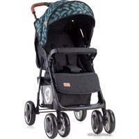 Коляска прогулочная «книга» Lorelli Ines (black leawes)