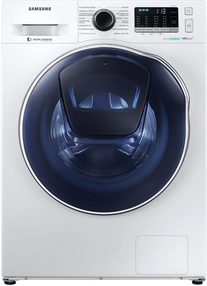 

Стирально-сушильная машина Samsung WD80K52E0ZW/LD