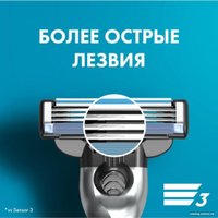 Бритвенный станок Gillette Mach3 5 сменных кассет 7702018558940