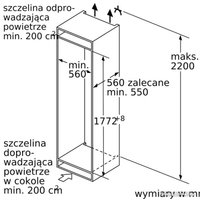Однокамерный холодильник Siemens iQ500 KI82LADE0