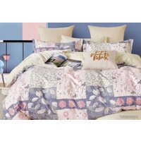 Семейный комплект постельного белья Cleo Сатин Семейный SK-41/1042