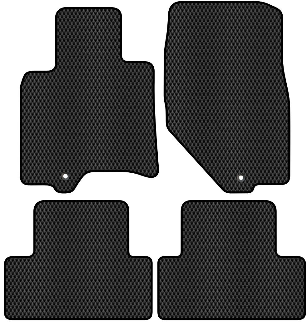 

Комплект ковриков для авто Alicosta Infiniti EX35 (suv) 2007 - 2013 (черный, ромб)