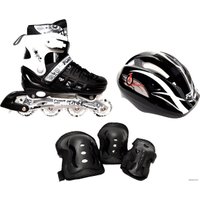 Роликовые коньки Fora LF-905BT-BK (р. 35-38, черный)