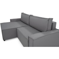 Угловой диван Mio Tesoro Дюссельдорф 293 1.5ек-1.5пф (1174 Savanna Plus Ash)