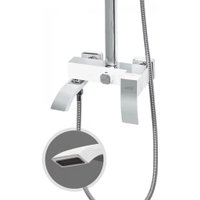 Душевая система  Hansberge H5077 (белый хром)