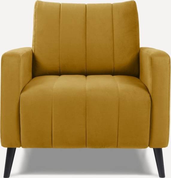 

Интерьерное кресло Divan Маркфул 168110 (Velvet Yellow)