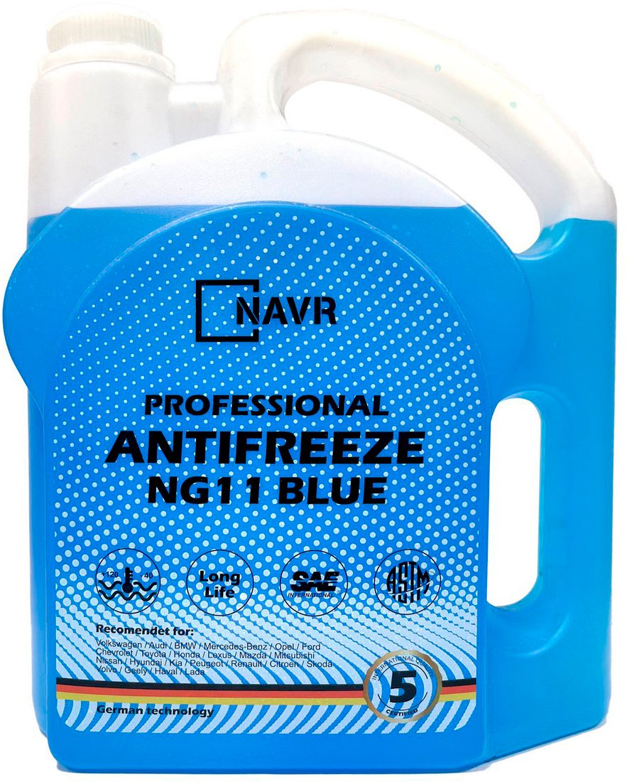 

Антифриз Navr G11 -35 5кг (синий)