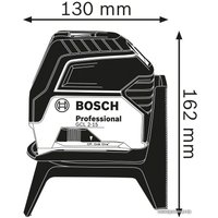 Лазерный нивелир Bosch GCL 2-50 Professional 0601066F01 (RM1 + BM3 + LR6)