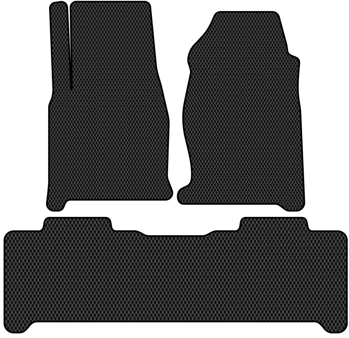 

Комплект ковриков для авто Alicosta УАЗ Патриот I (suv / УАЗ-3163) 2014 - Н.В. (черный, ромб)