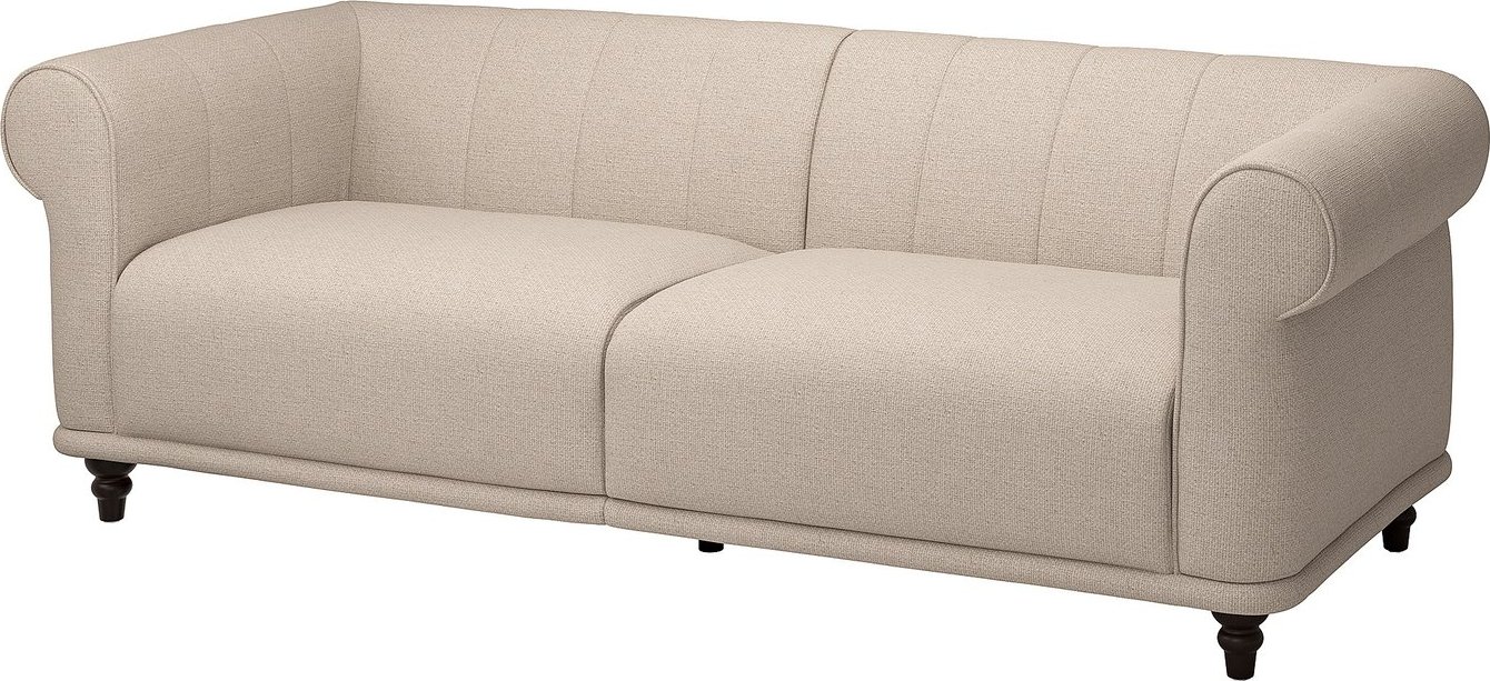 Диван Ikea Viskafors Lejde светло-бежевый/коричневый s99443372