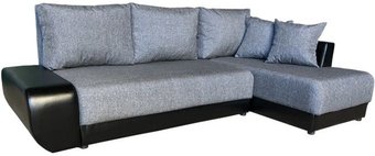 Асмана Олимп-1 левый (кватро 02/кожзам черный)