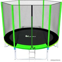 Батут Funfit 252см - 8ft Pro (зеленый)