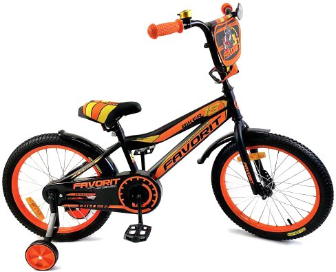 

Детский велосипед Favorit Biker BIK-18 (оранжевый)