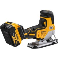 Электролобзик DeWalt DCS335P2 (с 2-мя АКБ, кейс)