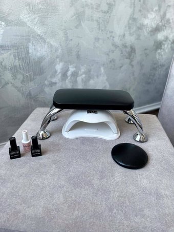 Подставка для маникюра ОМурМебель Литл 015 (черный)