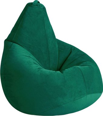 Kreslomeshki Груша велюр (L, темный изумруд)