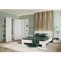 Кровать Стендмебель Хелен КР 02 140x200 (белый/белый)