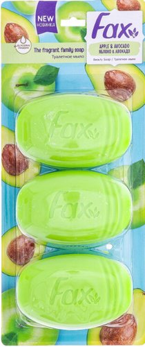 Fax Набор мыла Яблоко и Авокадо 3x100 г