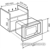 Микроволновая печь TEKA MWE 207 FI (черный)