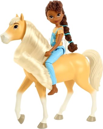 Кукла Mattel Spirit с лошадью Прю и Чика Линда GXF22
