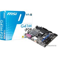 Материнская плата MSI G41M-P28