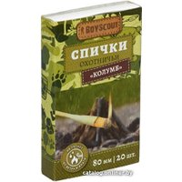 Спички BoyScout Колумб 61033 (20 шт)