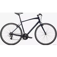 Велосипед Specialized Sirrus 1.0 S 2023 (Satin Deep Marine/Satin Dark Navy Reflective)