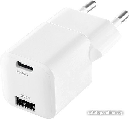 Сетевое зарядное uBear Pulse Dual WC13WHPD30QC18-AC