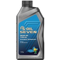 Трансмиссионное масло S-OIL SEVEN GEAR HD GL-5 75W-90 1л