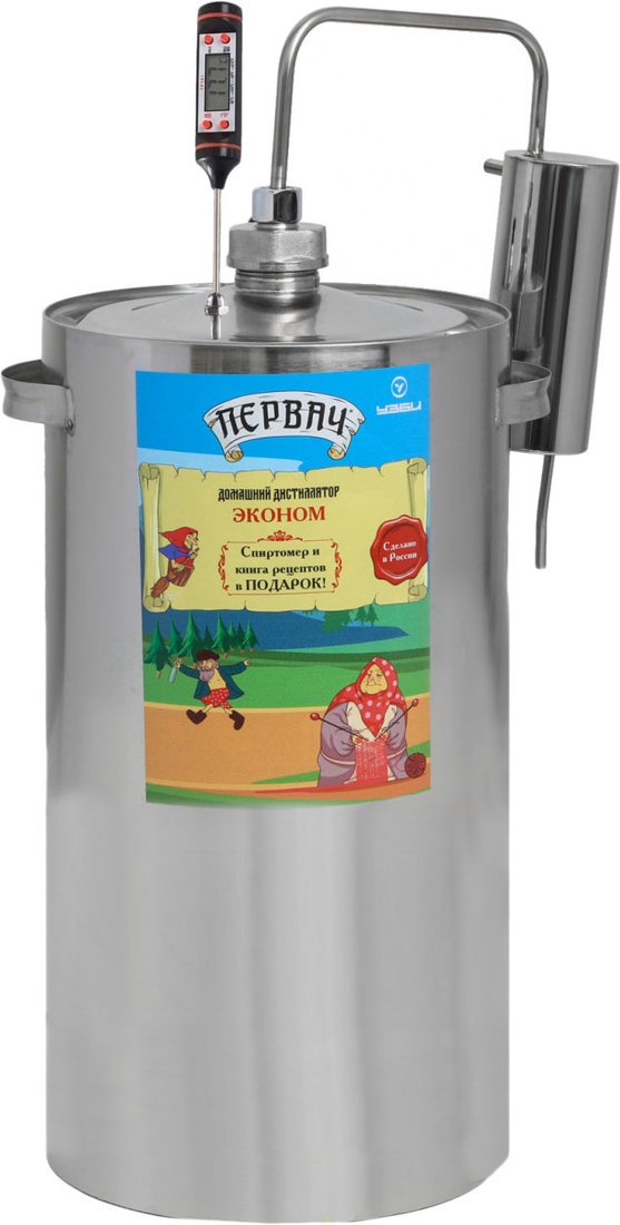 

Дистиллятор УЗБИ Первач Эконом 20Т (20л)