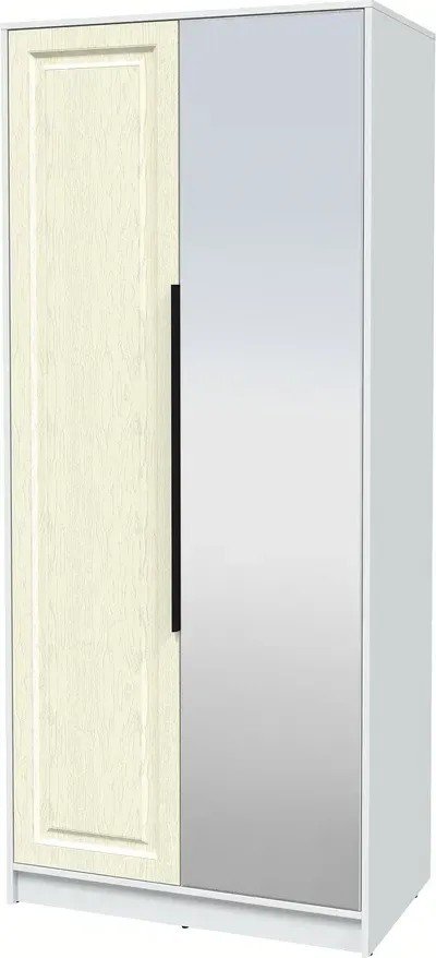 

Шкаф распашной Интерлиния Концепт КТ-Ш2з Деко (белый платинум/дуб снежный)