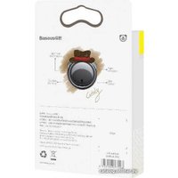 Накладка-держатель Baseus Bear Finger Metal Ring Grip Stand (черный)