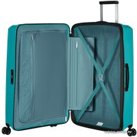 Чемодан-спиннер American Tourister Aerostep Turquoise Tonic 77 см