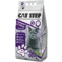 Наполнитель для туалета Cat Step Compact White Lavеnder 5 л