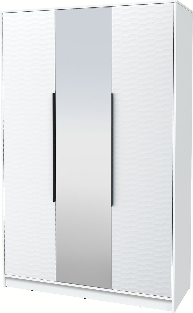 

Шкаф распашной Интерлиния Концепт Зодиак КТ-Ш3з (белый платинум/белый)