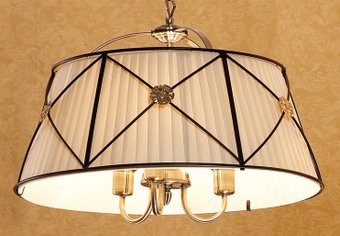 Подвесная люстра Citilux Дрезден (бежевый) [CL409131]