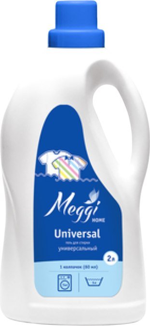 

Гель для стирки Meggi Home универсальный (2 л)
