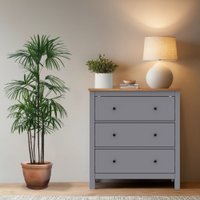 Комод Mio Tesoro Сага 2.08.02.020.15 (серый/ясень)