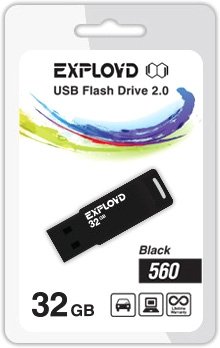 

USB Flash Exployd 560 32GB (черный) [EX-32GB-560-Black]