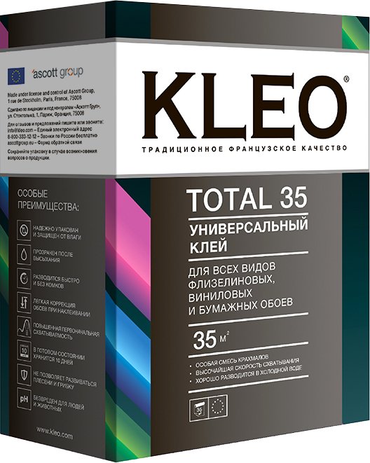 

Клей для обоев Kleo Total Универсальный (250 г)