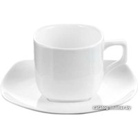 Чашка с блюдцем Wilmax WL-993041/AB