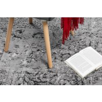 Ковер для жилой комнаты Karven Nostalji 120х180 KV 033 (хлопок/вискоза, серый) в Пинске