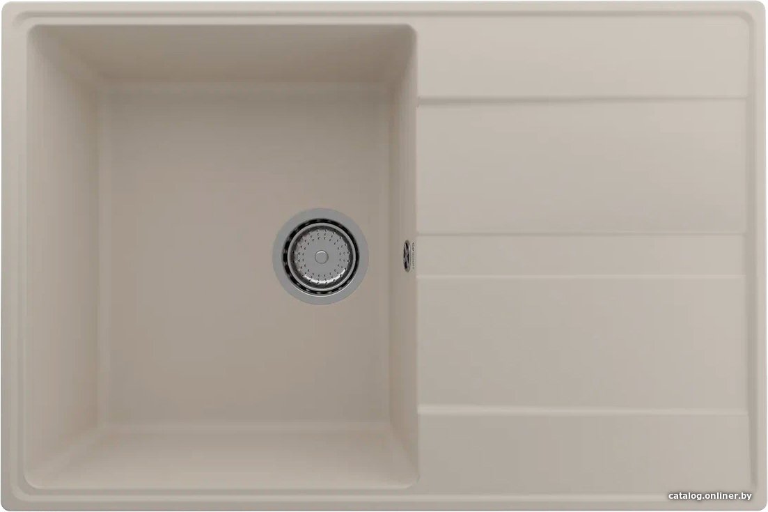 Кухонная мойка Ulgran Quartz Prima 750-02 (лен)