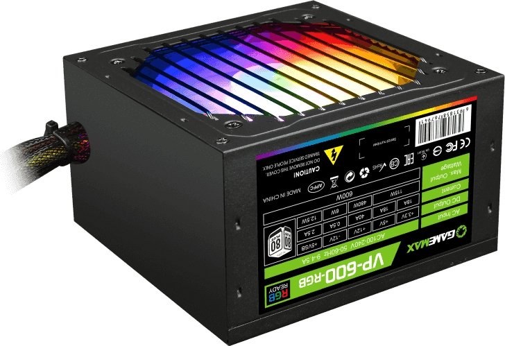 

Блок питания GameMax VP-600-RGB