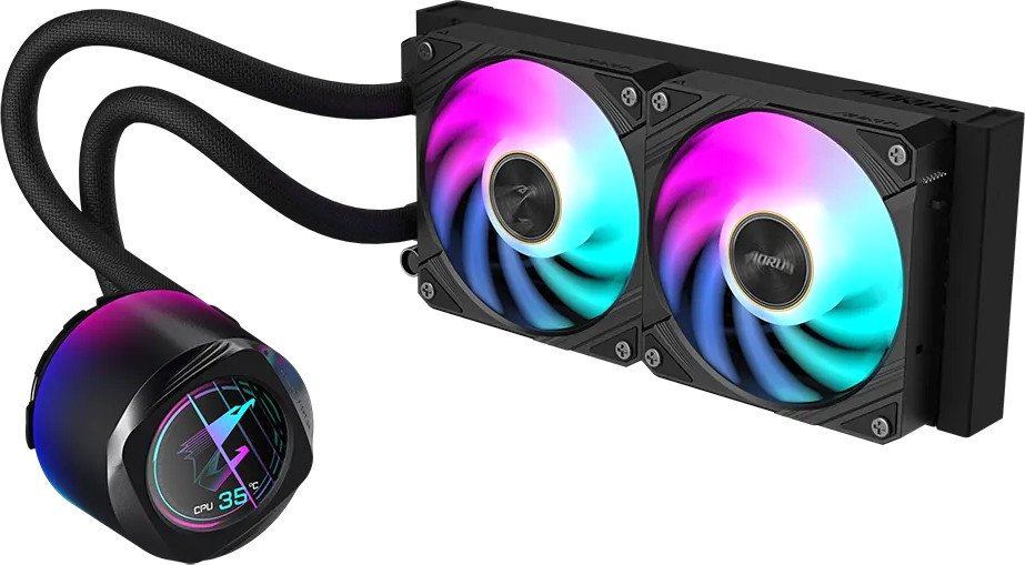 

Система жидкостного охлаждения для процессора Gigabyte Aorus Waterforce X II 240