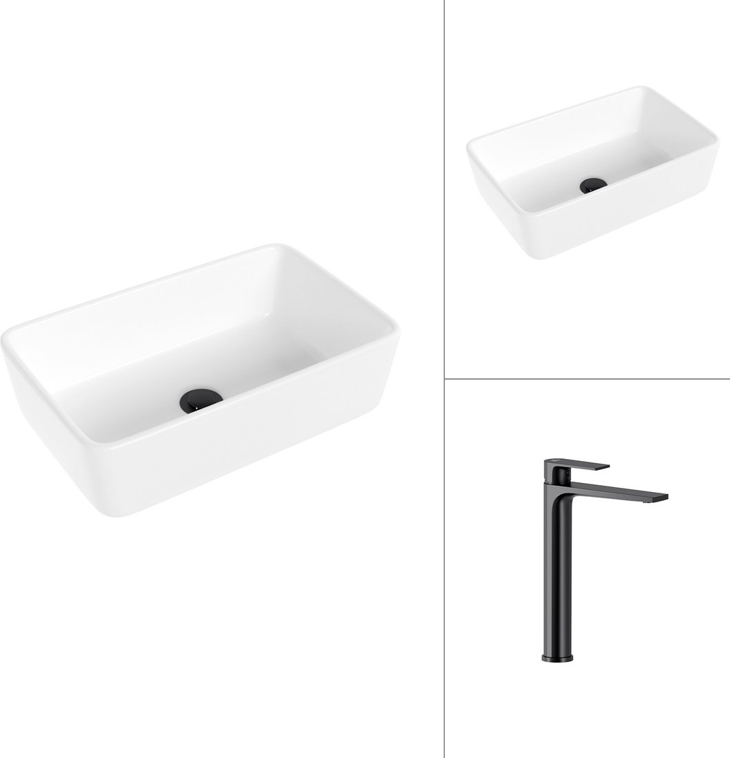 

Умывальник Lauter 21674A + Reef 21CK8678BS