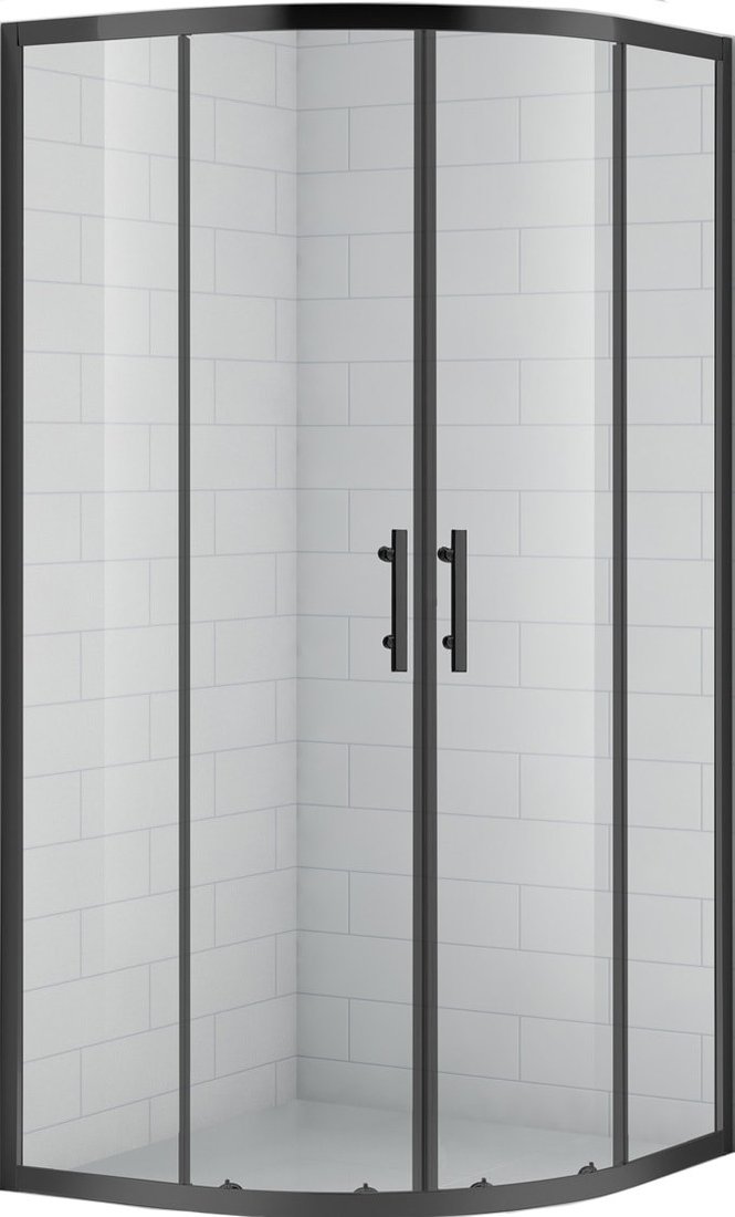 

Душевой уголок Cezares Eco-O-R-2-90-C-Nero