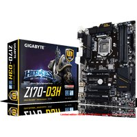 Материнская плата Gigabyte GA-Z170-D3H (rev. 1.0)