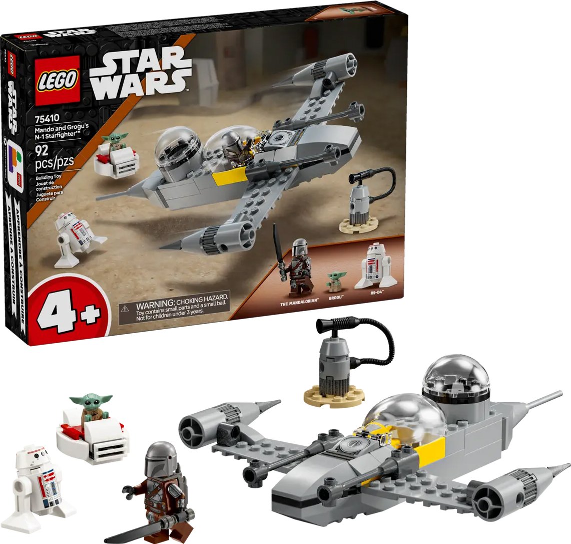 

Конструктор LEGO Star Wars 75410 Истребитель N-1 Мандо и Грогу