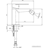 Смеситель Deante Alpinia BGA 030M
